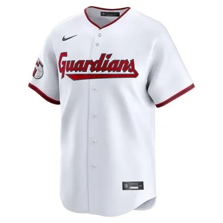 Men's Cleveland Guardians #11 Jose Ramirez
White Home Limited Jersey