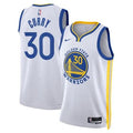 Men's Golden State Warriors #30 Stephen Curry Nike White Swingman Association Edition Jersey