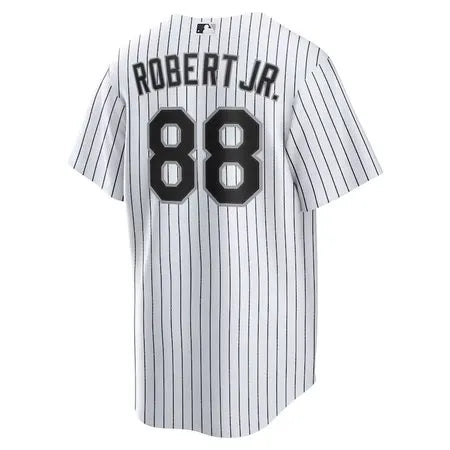 Men's Chicago White Sox #88 Luis Robert
White Replica Player Name Jersey