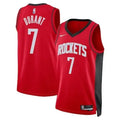 Men's Houston Rockets #7 Kevin Durant Red Statement Edition Swingman Jersey