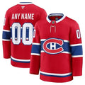 Men's Montreal Canadiens Custom
Red Home Premium Jersey