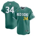 Men's Boston Red Sox #34 David Ortiz
Green 2025 City Connect Limited Retired Player Jersey