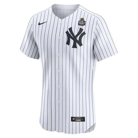Men's New York Yankees #99 Aaron Judge
White 2024 World Series Home Elite Player Jersey