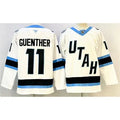 Men's Utah Mammoth #11 Dylan Guenther White Stitched Premium Jersey