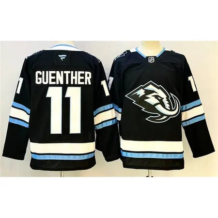 Men's Utah Mammoth #11 Dylan Guenther Navy 2025 Stitched Premium Jersey