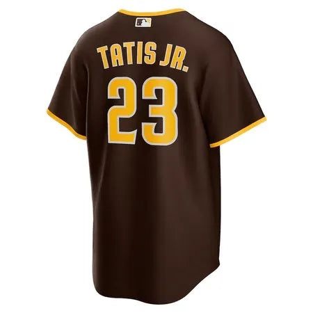 Men's San Diego Padres #23 Fernando Tatis Jr.
Brown Alternate Replica Player Jersey