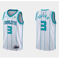Men's Charlotte Hornets #3 Terry Rozier III White Stitched Basketball Jersey