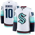 Men's Seattle Kraken #10 Matty Beniers
White Away Premium Jersey