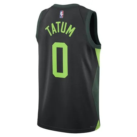 Unisex Boston Celtics Jayson Tatum
Black 2024/25 Swingman Player Jersey - City Edition