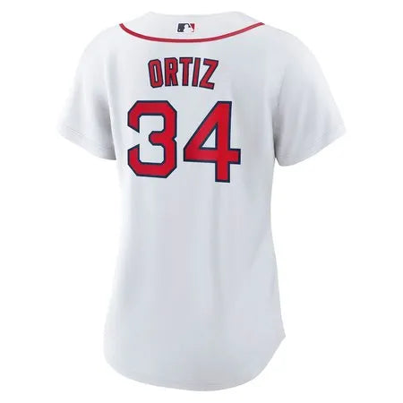 Women's Boston Red Sox #34 David Ortiz
White Home Replica Jersey