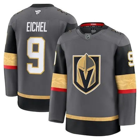 Men's Vegas Golden Knights #9 Jack Eichel
Gray Alternate Premium Jersey