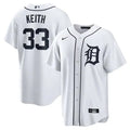 Men's Detroit Tigers #33 Colt Keith
White Home Replica Jersey