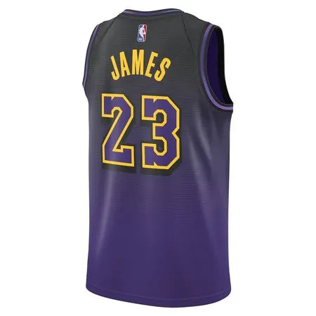 Unisex Los Angeles Lakers #23 LeBron James
Purple 2024/25 Swingman City Edition Player Jersey